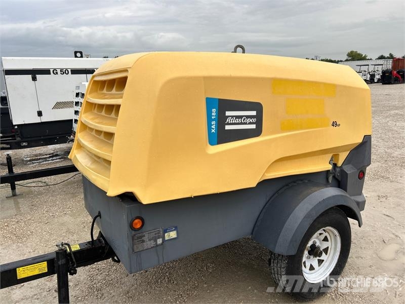 Atlas Copco XAS188 KD T4F Mobile Air Compressor Kompressoren