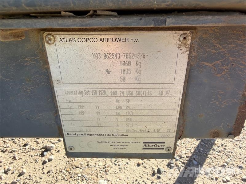 Atlas QAX-24 19.2 kW Mobile Generator Set Dizel generatori