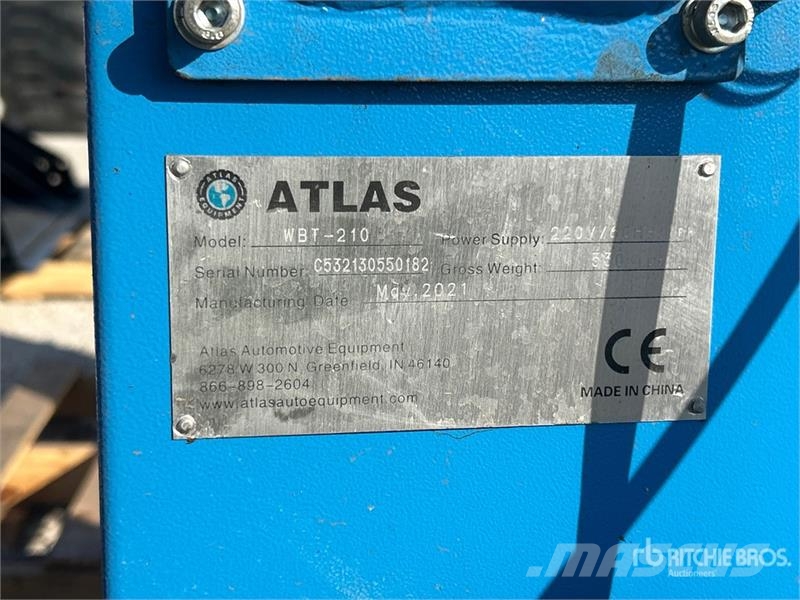 Atlas WB-210 Tire Changer Építőipar - Egyebek