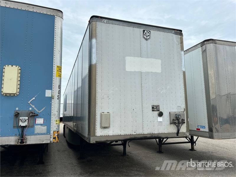 Atro 53 ft T/A Van Trailer Reboques baú