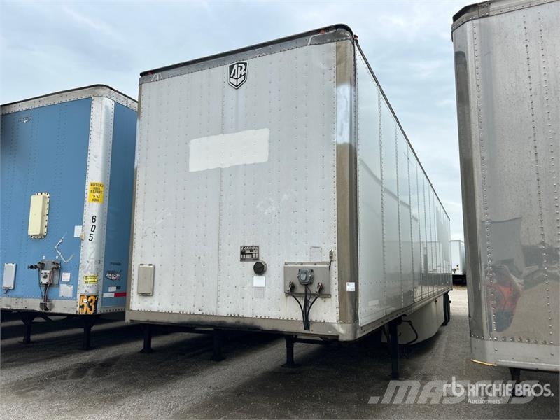 Atro 53 ft T/A Van Trailer Reboques baú