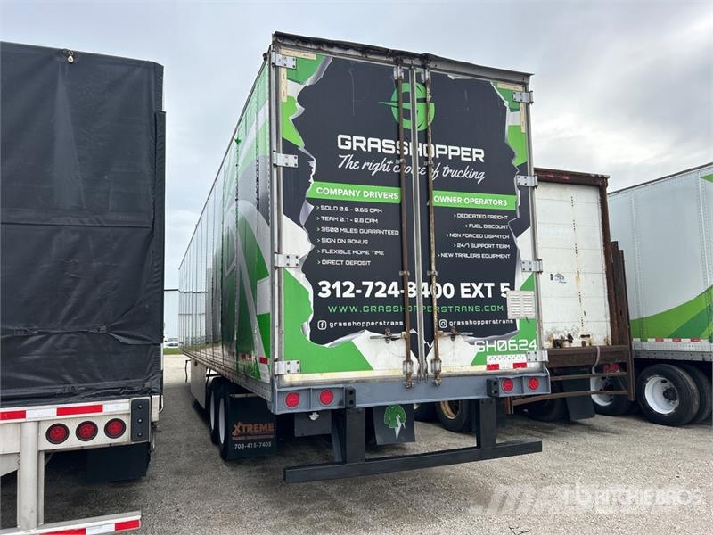 Atro 53 ft T/A Van Trailer Reboques baú
