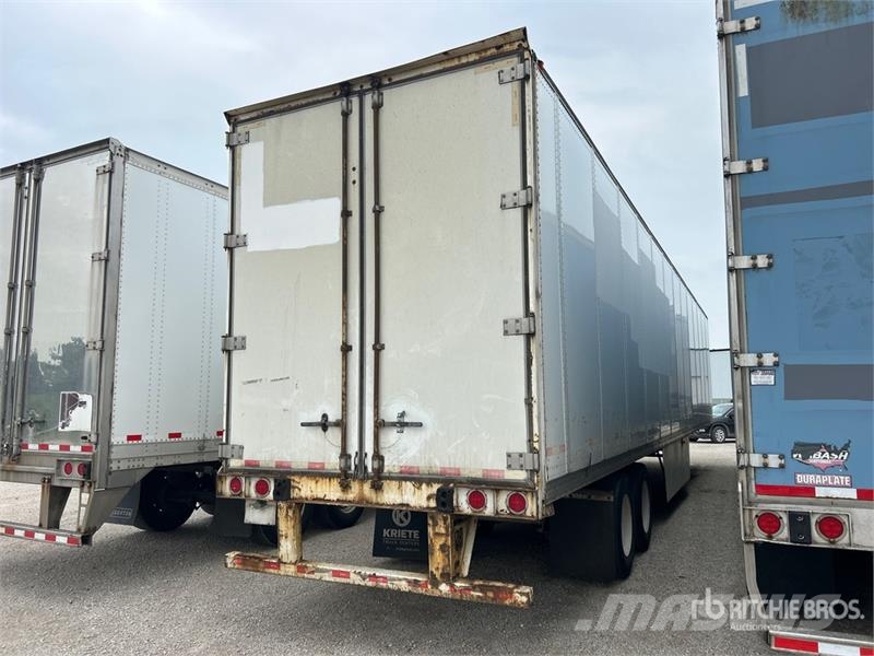 Atro 53 ft T/A Van Trailer Reboques baú