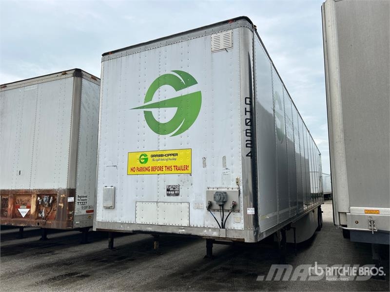 Atro 53 ft T/A Van Trailer Reboques baú
