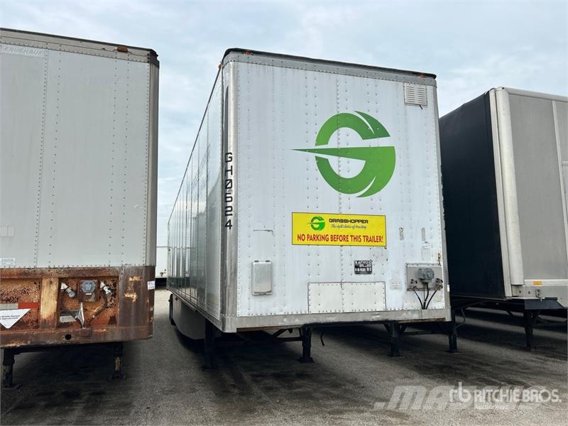 Atro 53 ft T/A Van Trailer Reboques baú