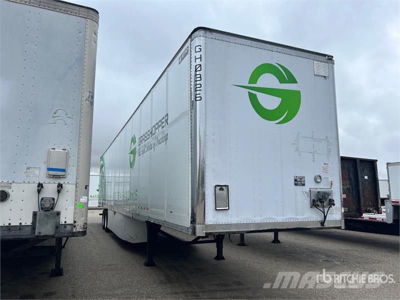 Atro 53 ft x 102 in T/A Van Trailer Skappåbygg