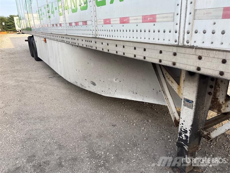 Atro 53 ft x 102 in T/A Van Trailer Dobozos pótkocsik