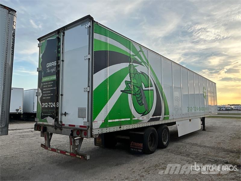 Atro 53 ft x 102 in T/A Van Trailer Dobozos pótkocsik