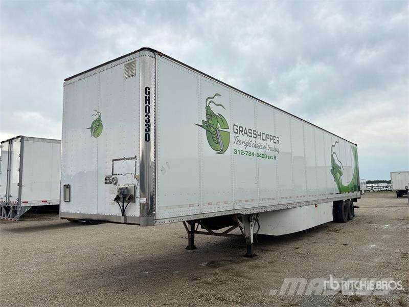 Atro 53 ft x 102 in T/A Van Trailer Dobozos pótkocsik