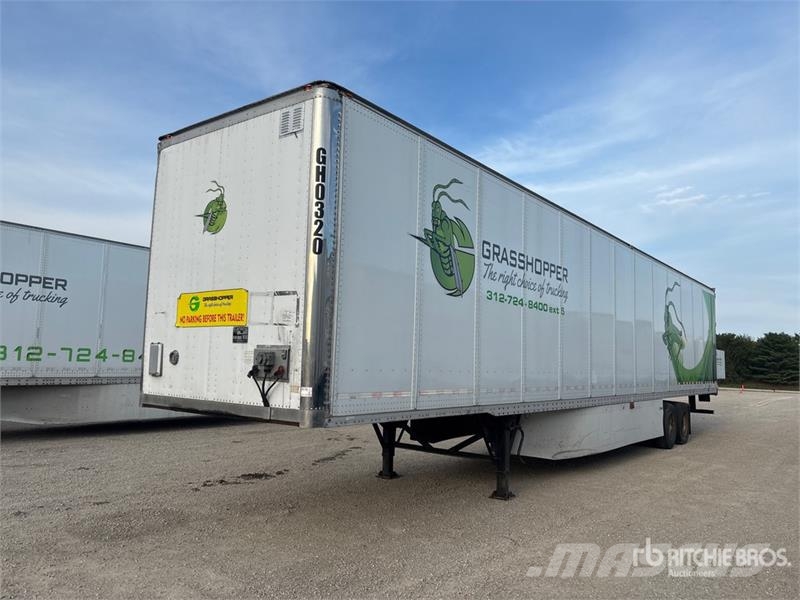 Atro 53 ft x 102 in T/A Van Trailer Dobozos pótkocsik