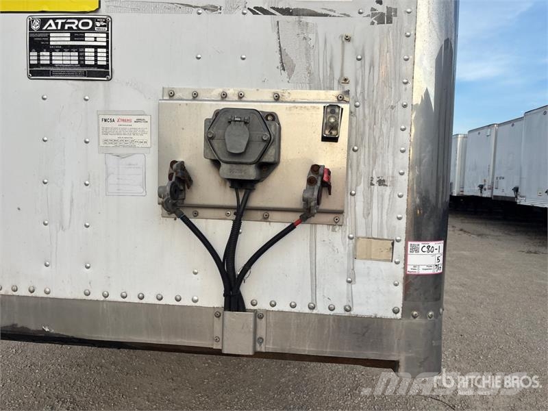 Atro 53 ft x 102 in T/A Van Trailer Dobozos pótkocsik