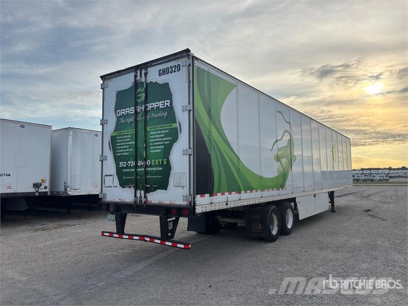 Atro 53 ft x 102 in T/A Van Trailer Dobozos pótkocsik