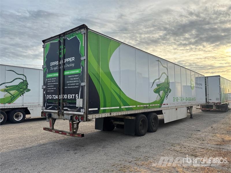 Atro 53 ft x 102 in T/A Van Trailer Dobozos pótkocsik