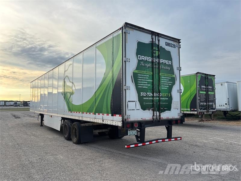 Atro 53 ft x 102 in T/A Van Trailer Dobozos pótkocsik