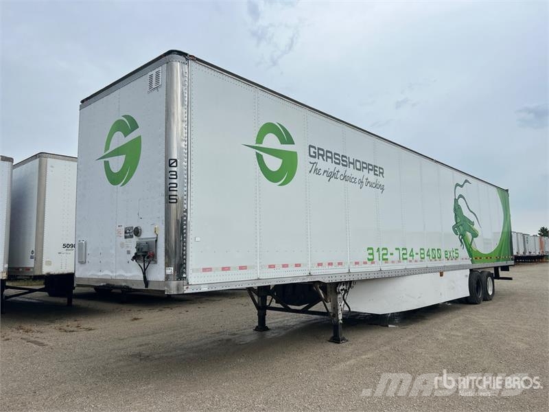 Atro 53 ft x 102 in T/A Van Trailer Dobozos pótkocsik