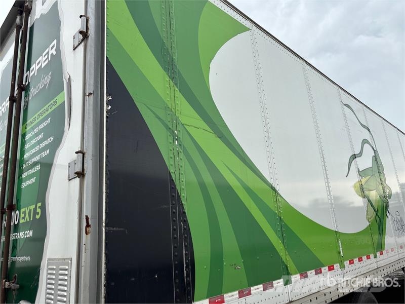 Atro 53 ft x 102 in T/A Van Trailer Dobozos pótkocsik