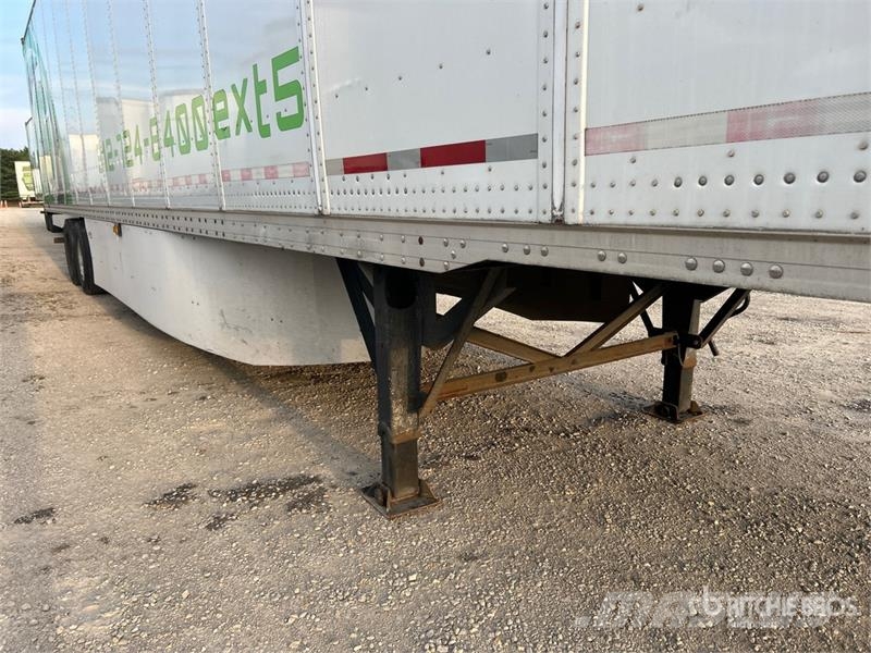 Atro 53 ft x 102 in T/A Van Trailer Dobozos pótkocsik
