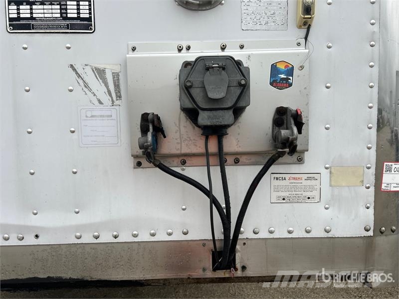 Atro 53 ft x 102 in T/A Van Trailer Skappåbygg