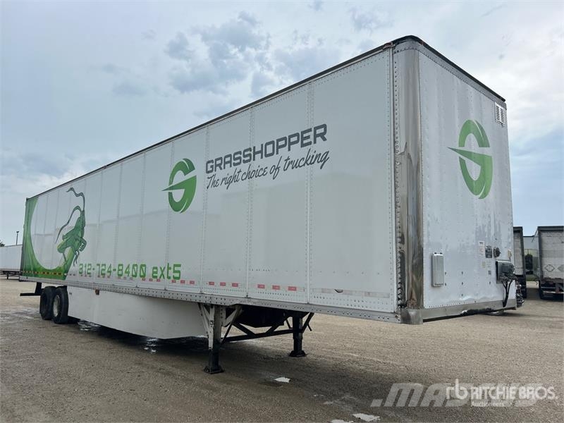Atro 53 ft x 102 in T/A Van Trailer Dobozos pótkocsik