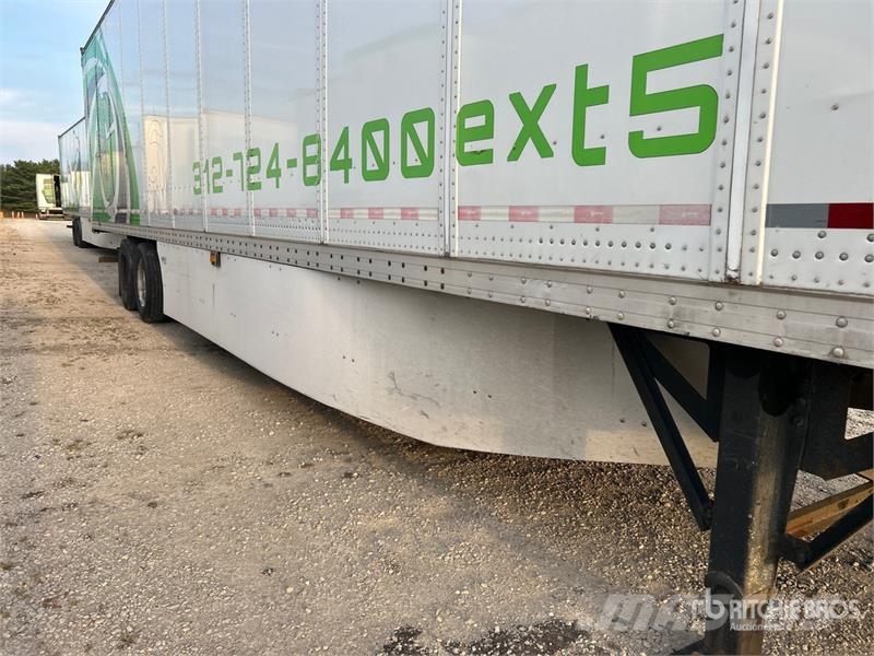 Atro 53 ft x 102 in T/A Van Trailer Dobozos pótkocsik