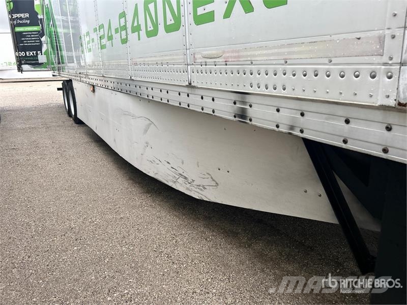 Atro 53 ft x 102 in T/A Van Trailer Skappåbygg