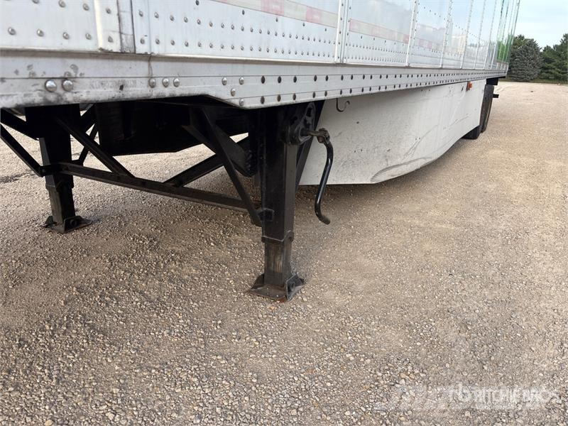 Atro 53 ft x 102 in T/A Van Trailer Dobozos pótkocsik