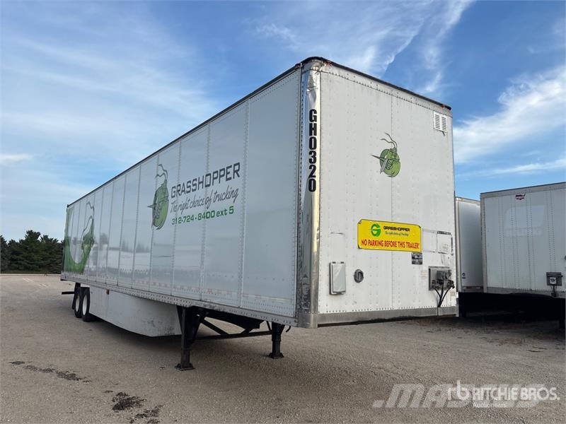 Atro 53 ft x 102 in T/A Van Trailer Dobozos pótkocsik