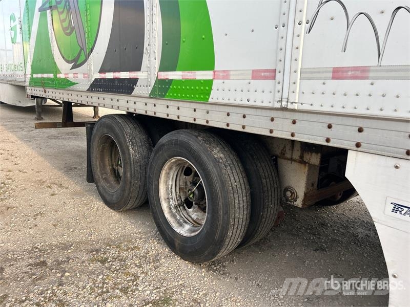 Atro 53 ft x 102 in T/A Van Trailer Dobozos pótkocsik