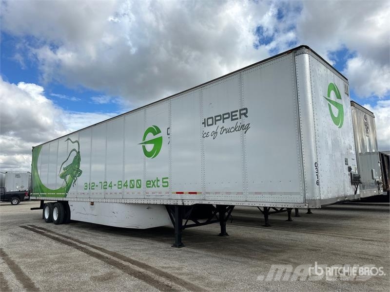 Atro 53 ft x 102 in T/A Van Trailer Anhänger-Kastenaufbau