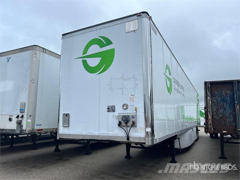 Atro 53 ft x 102 in T/A Van Trailer Skappåbygg