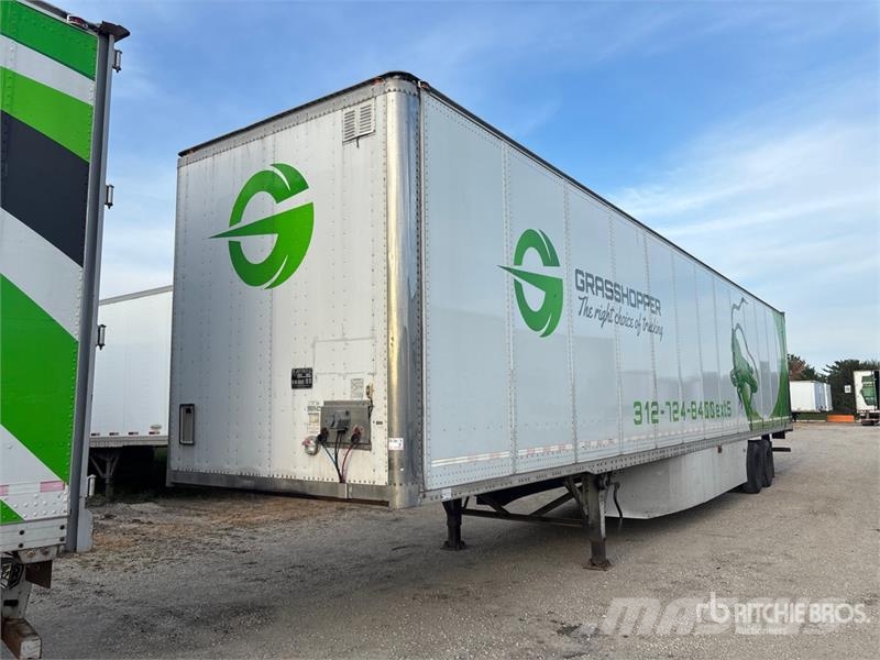 Atro 53 ft x 102 in T/A Van Trailer Dobozos pótkocsik