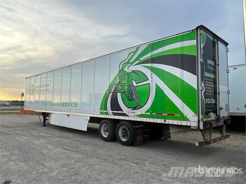 Atro 53 ft x 102 in T/A Van Trailer Dobozos pótkocsik