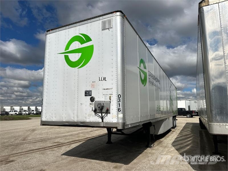 Atro 53 ft x 102 in T/A Van Trailer Anhänger-Kastenaufbau