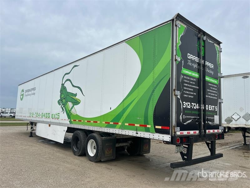 Atro 53 ft x 102 in T/A Van Trailer Dobozos pótkocsik