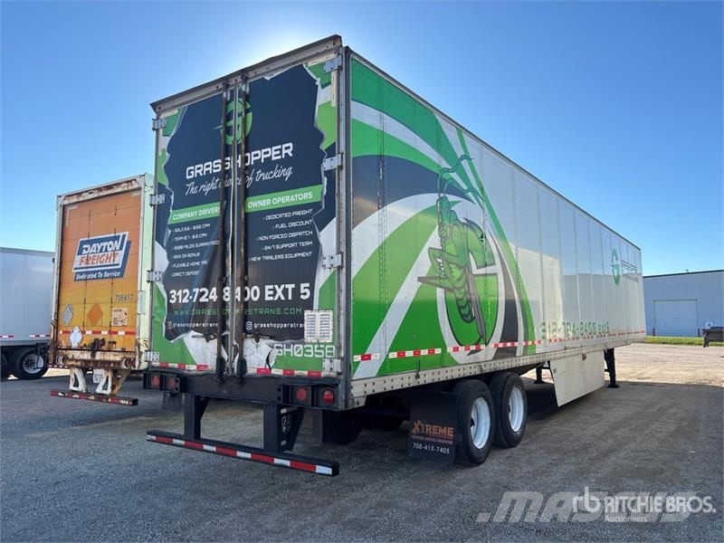  Atro 53 ft x 102 in T/A Van Trailer مقطورات ذات هيكل صندوقي