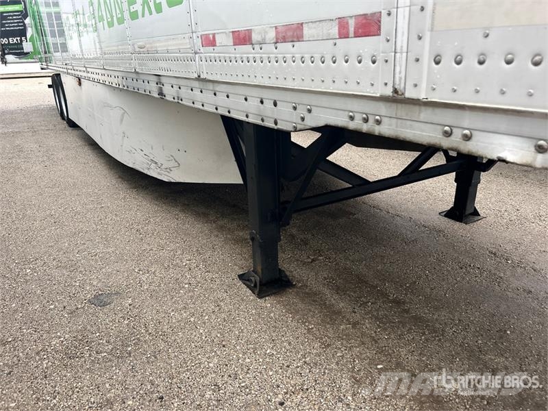 Atro 53 ft x 102 in T/A Van Trailer Skappåbygg