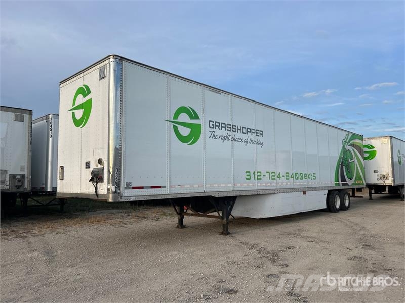 Atro 53 ft x 102 in T/A Van Trailer Dobozos pótkocsik