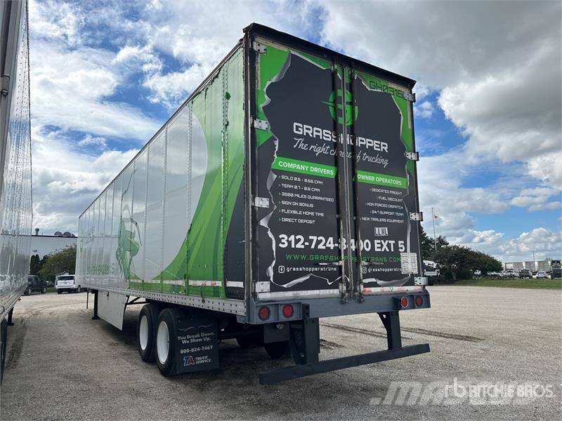 Atro 53 ft x 102 in T/A Van Trailer Anhänger-Kastenaufbau
