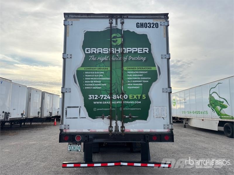 Atro 53 ft x 102 in T/A Van Trailer Dobozos pótkocsik