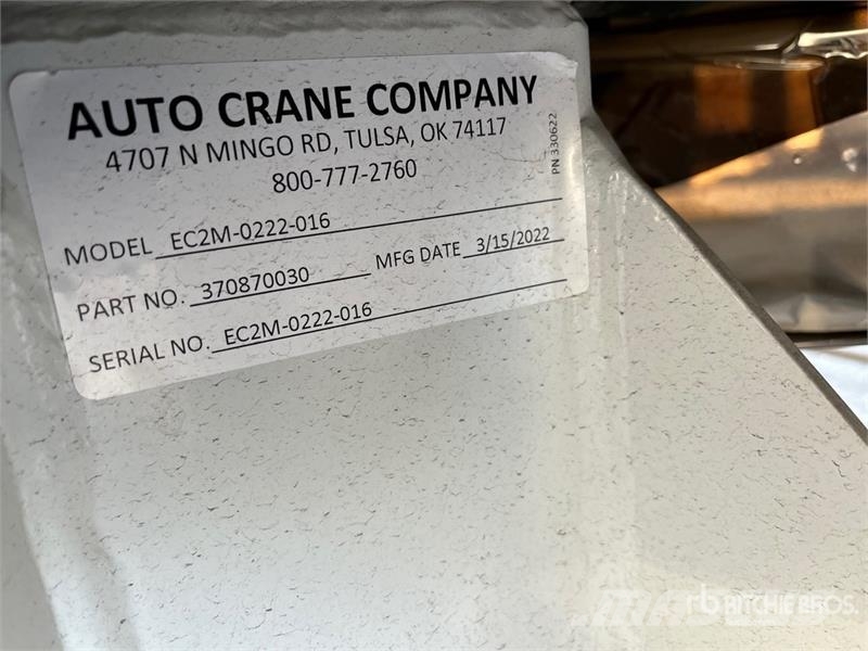 Auto Crane EC-2 (Unused) トラック・トレーラー - 　その他