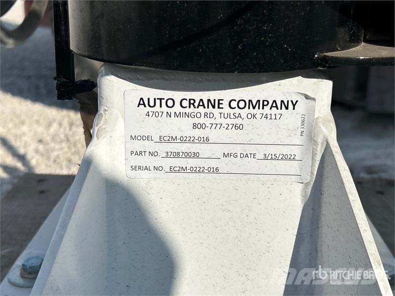 Auto Crane EC2M-0222-016 52 in Truck-Mounted Service Crane (U Other components
