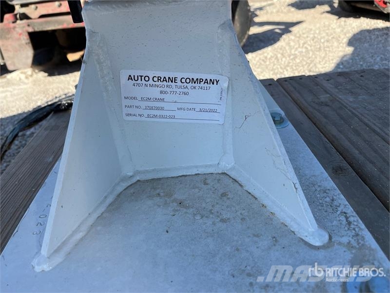 Auto Crane EC2M Electric Truck-Mounted Service Crane (Unused) Transports- Citi