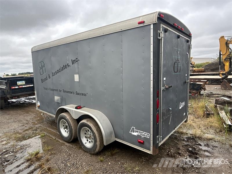 Avenger AV614TAE3500 14 ft T/A Enclosed Trailer Прицепы-фургоны