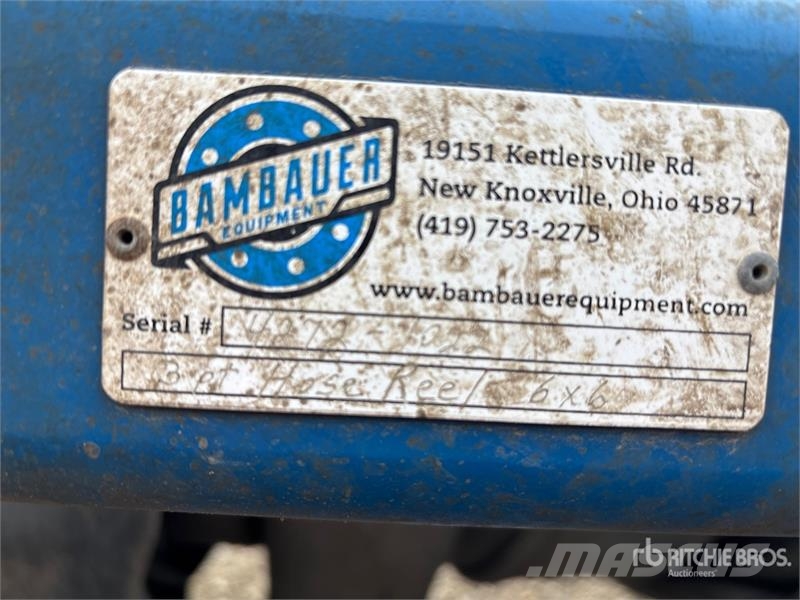 Bambauer Equipment Hydraulic Irrigation Hose Reel Системи поливу рослин