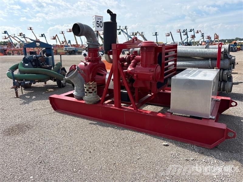 Barnes NS200CCD Skid-Mounted Water Pump Pompa idraulica
