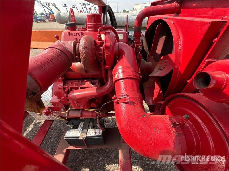 Barnes NS200CCD Skid-Mounted Water Pump Pompa idraulica