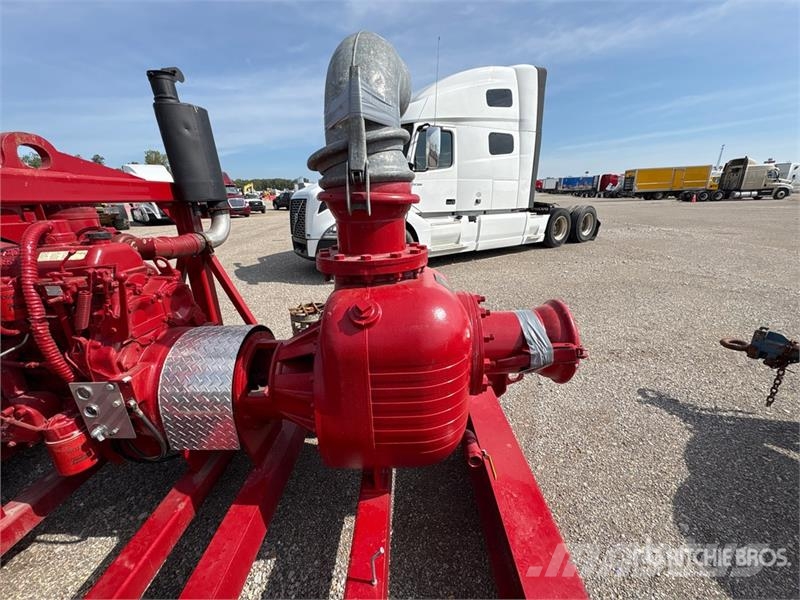 Barnes NS200CCD Skid-Mounted Water Pump Pompa idraulica