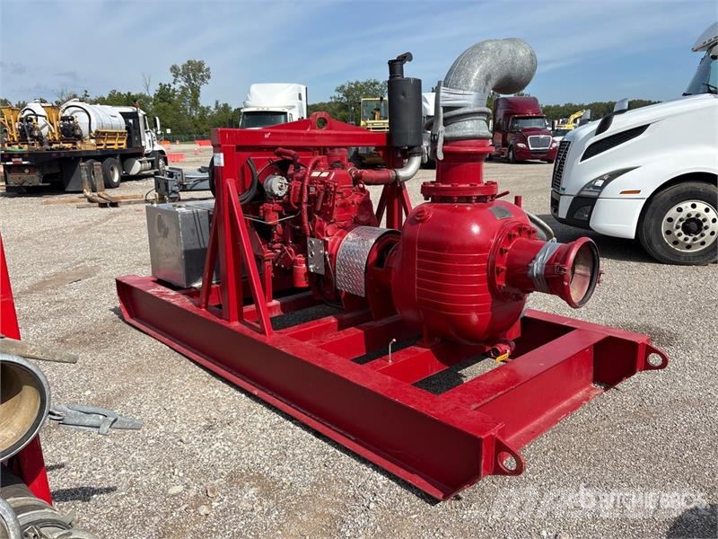 Barnes NS200CCD Skid-Mounted Water Pump Pompa idraulica