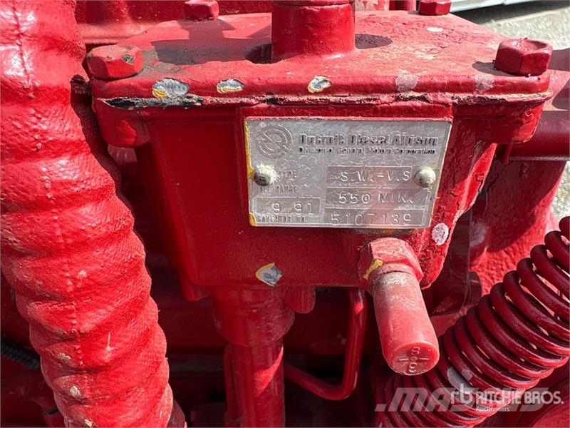 Barnes NS200CCD Skid-Mounted Water Pump Pompa idraulica