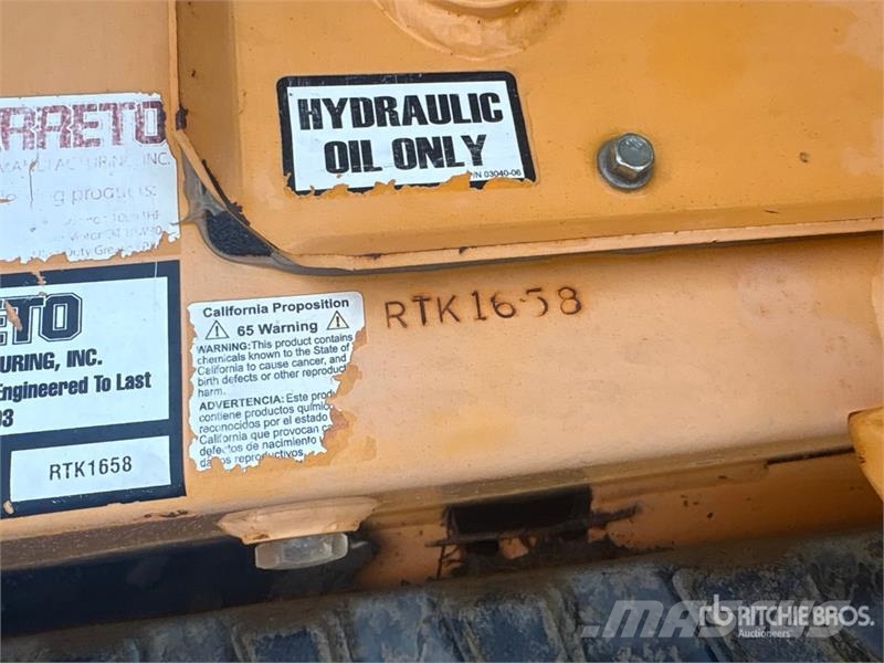 Barreto 2036RTKH-6MS Tracked Trencher w/ Barreto Trailer Kædegravere